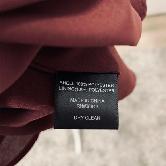 SAM EDELMAN NWT Bell Sleeve A-Line Dress Burgundy Red 4 - Picture 13 of 14